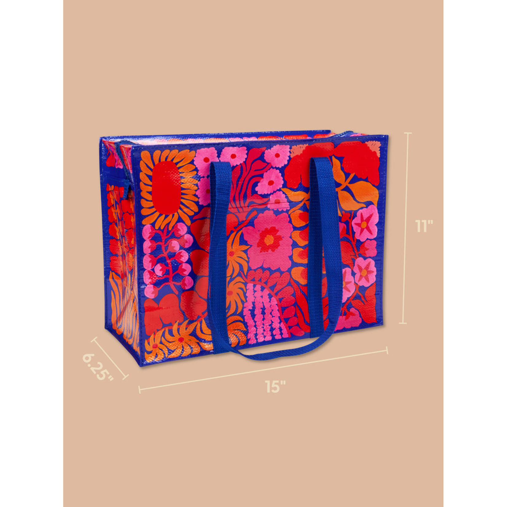 Blue Q Blue Q-Shoulder Tote -Bright Blooms