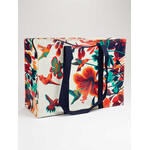 Blue Q Shoulder Tote-Hummingbird