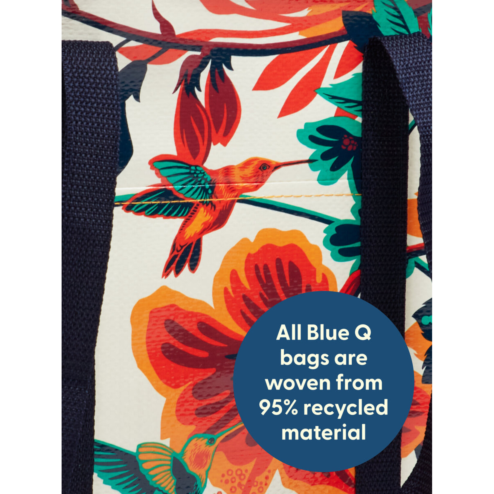 Blue Q Blue Q-Shoulder Tote-Hummingbird