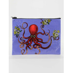 Blue Q Zipper Pouch-Octopus