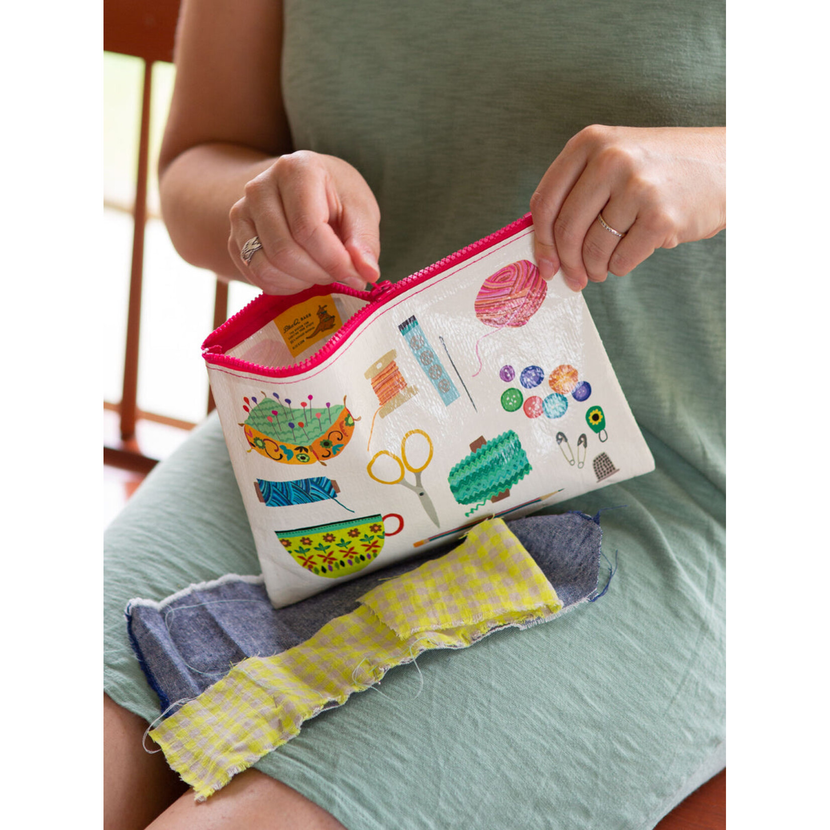 Blue Q Blue Q-Zipper Pouch-Sewing Kit