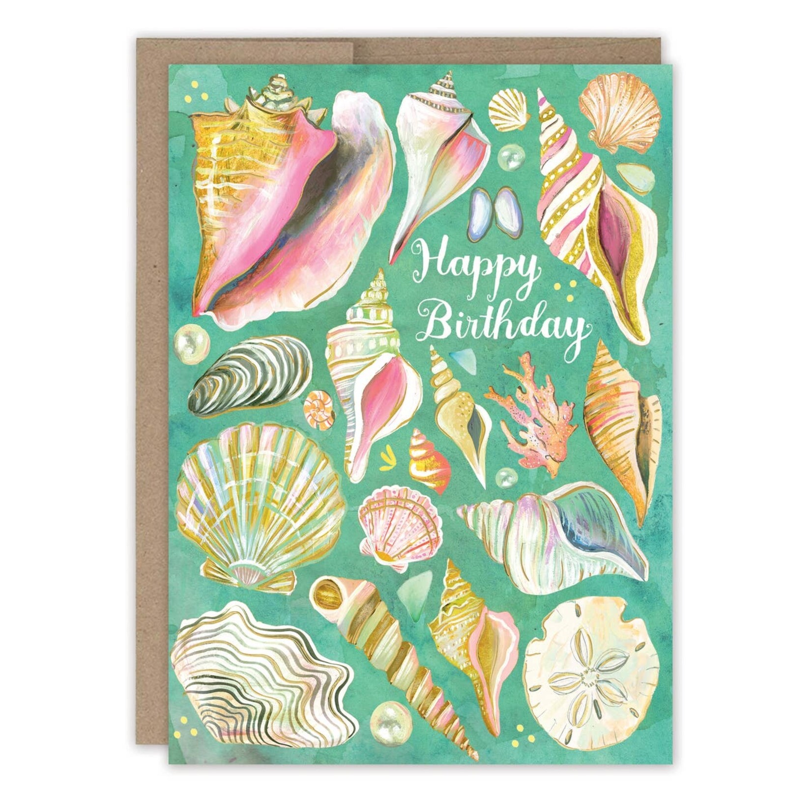 Biely & Shoaf Biely & Shoaf-Seashell Treasures Birthday Card