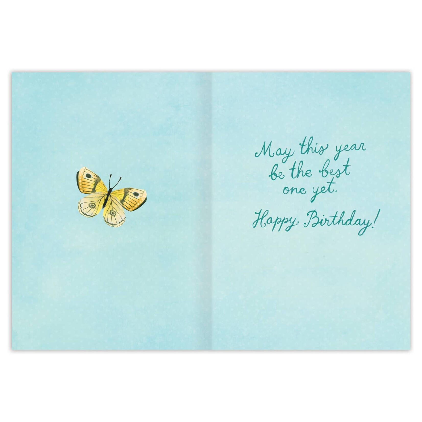 Biely & Shoaf Biely & Shoaf-A Year of Wishes Book Stack Birthday Card