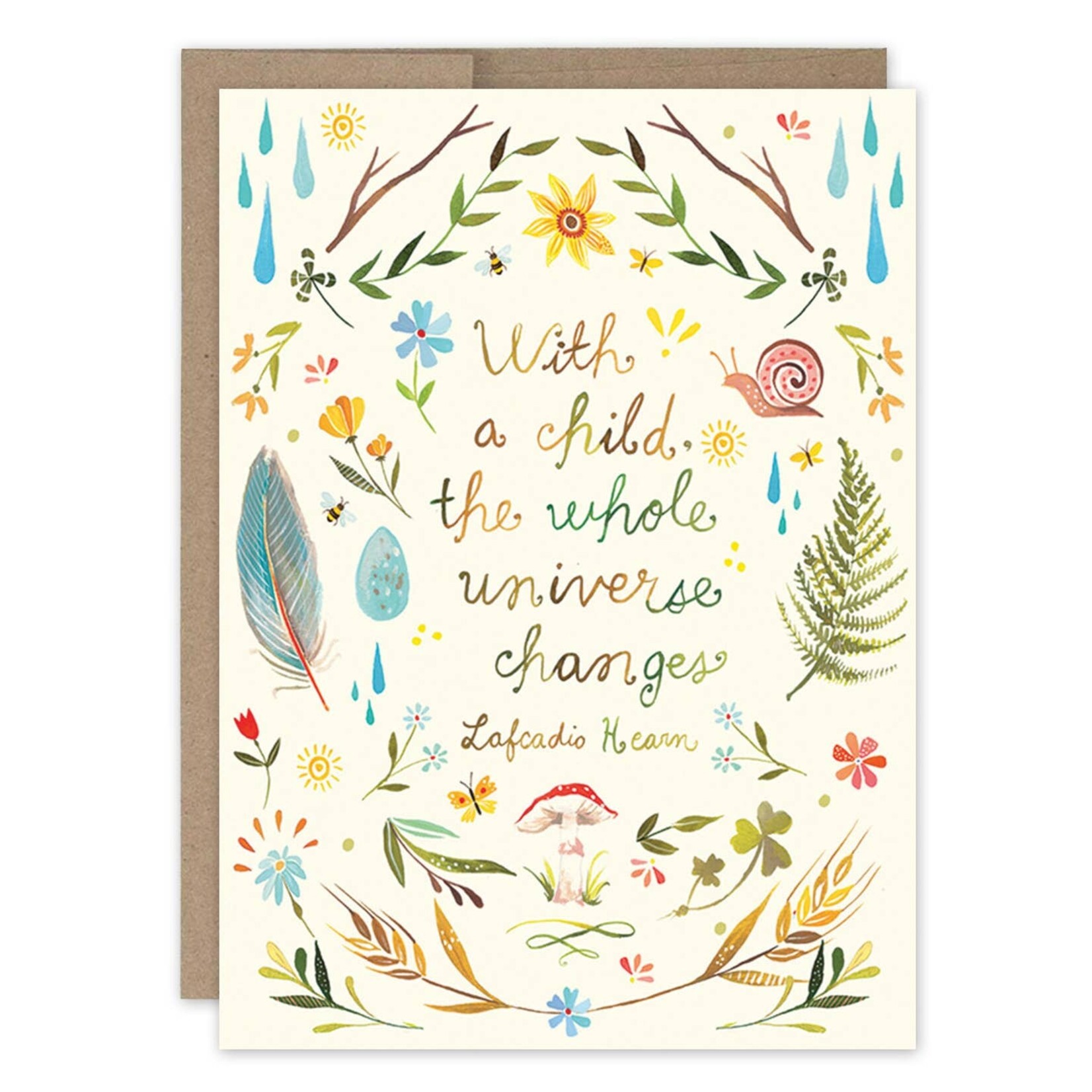 Biely & Shoaf Beily & Shoaf-Whole Universe New Baby Card
