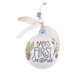 Glory Haus Baby Boy Deer 1st Christmas Ornament
