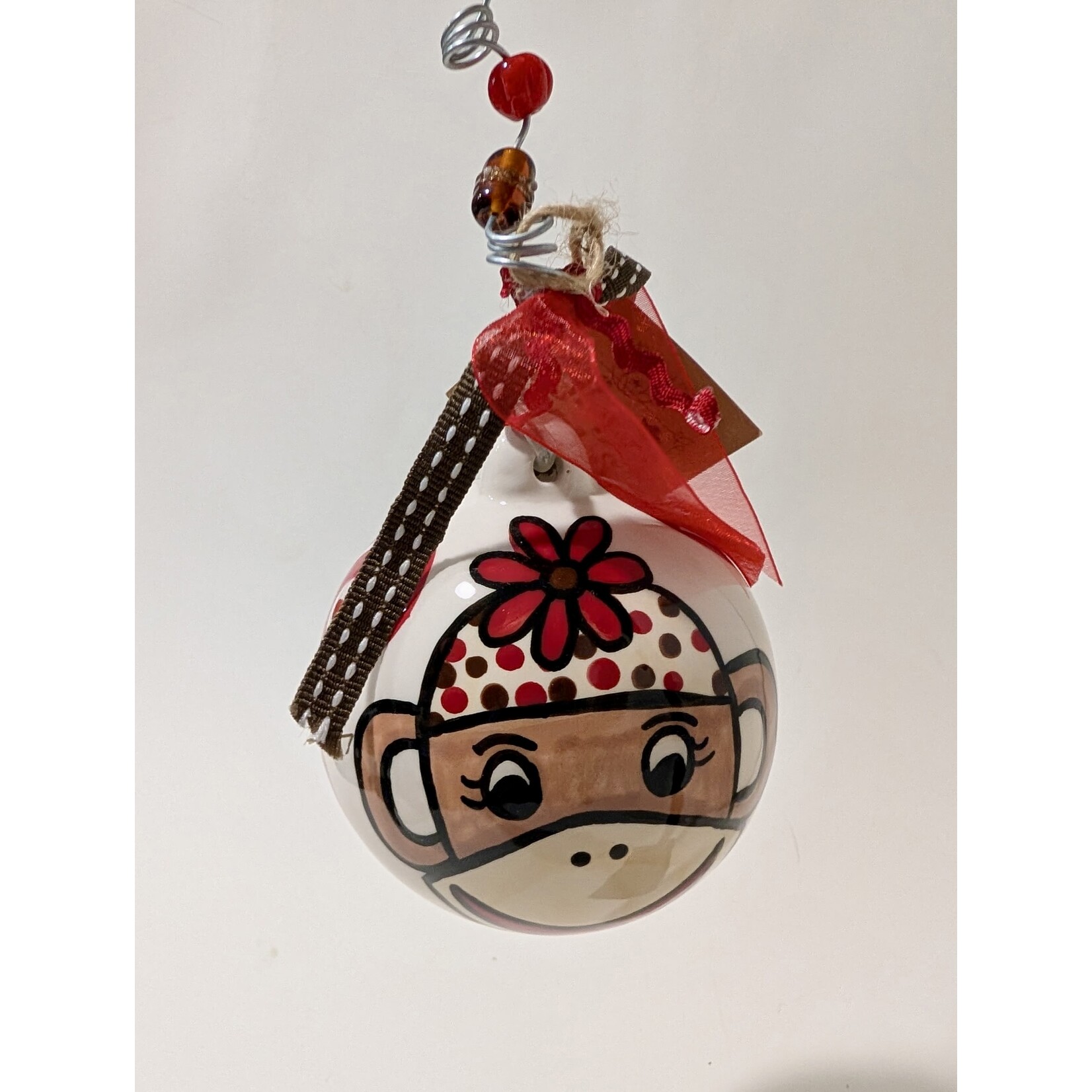 Glory Haus Glory Haus-Sock Monkey Ornament