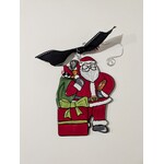 Glory Haus Santa Flat Ornament