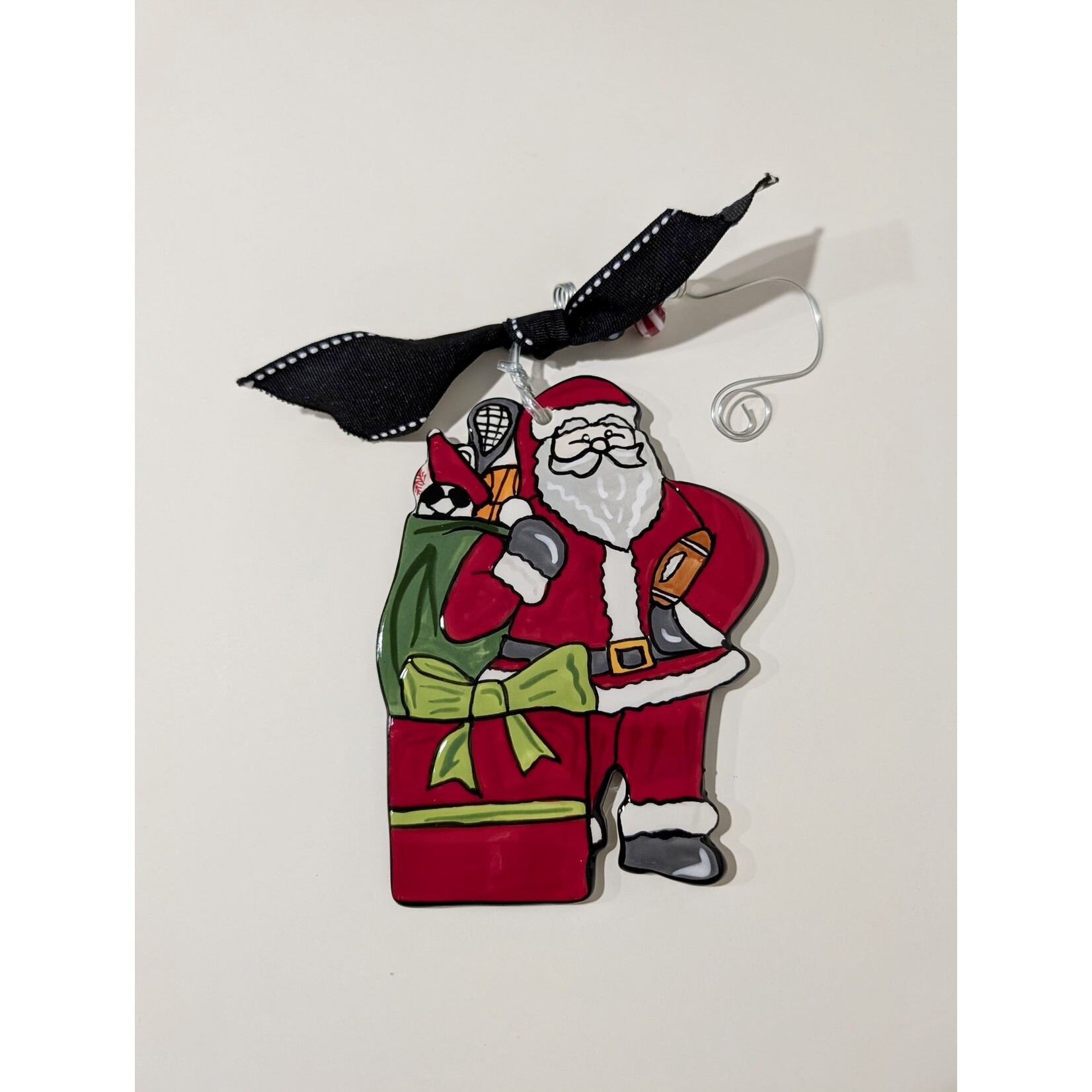 Glory Haus Glory Haus-Santa Flat Ornament