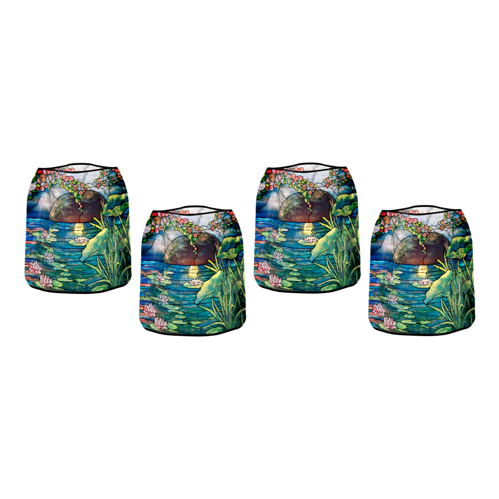 Modgy Modgy-Lantern Louis C. Tiffany Waterlilies