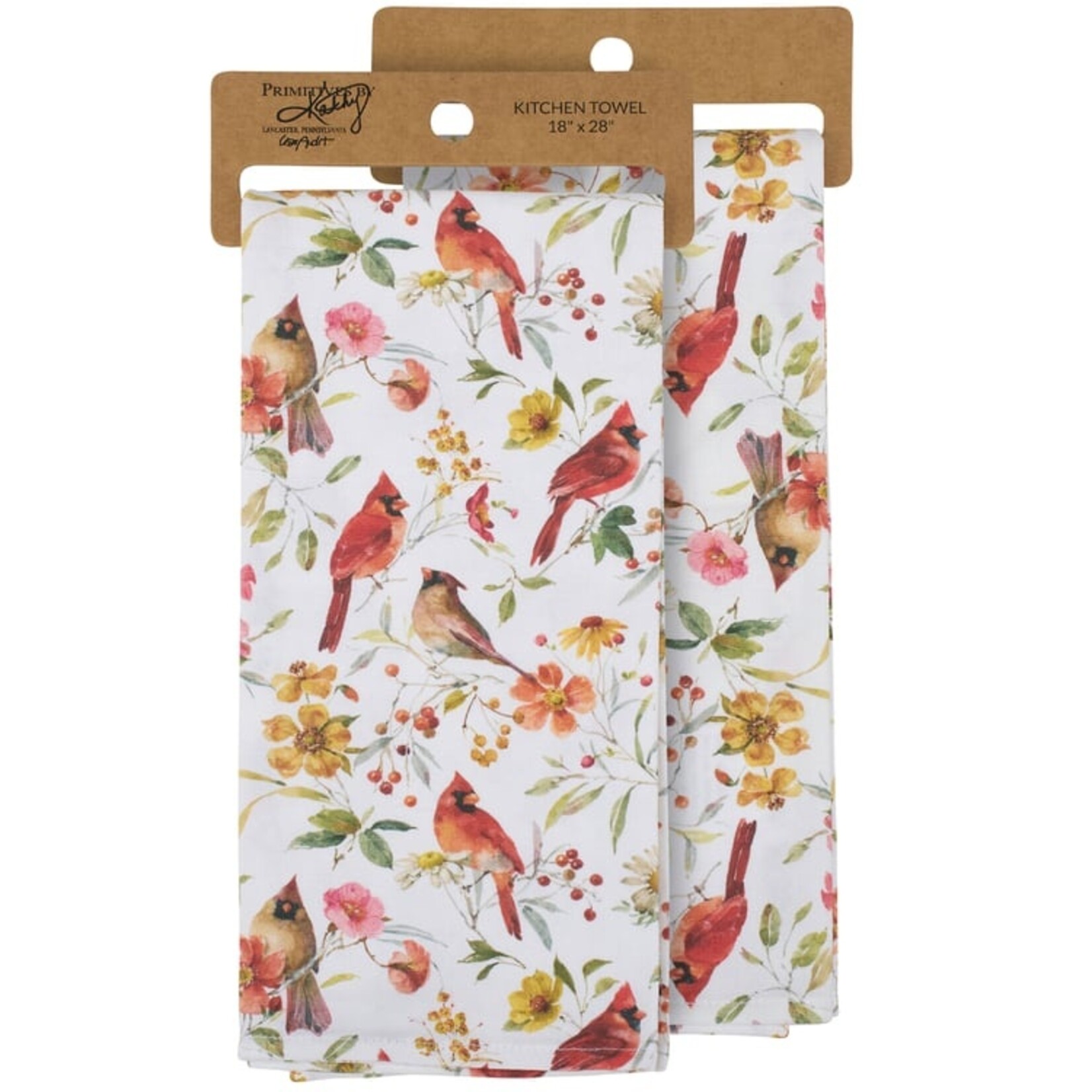 Primitives by Kathy Primitives by Kathy- Kitchen Towel Cardinals