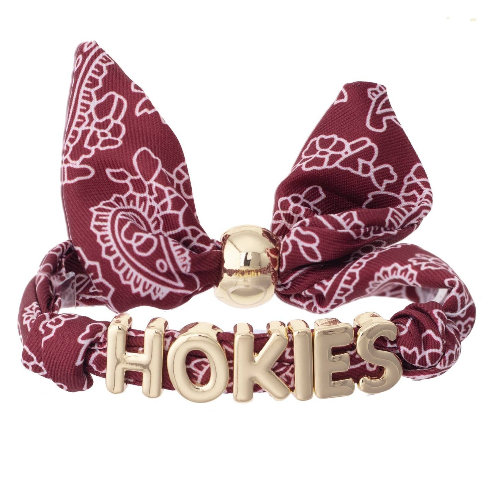 Canvas Jewelry Canva Jewelry-Virginia Tech Hokies Bandana Bracelet