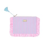 Lilly Pulitzer Ruffle Pouch-Stripe