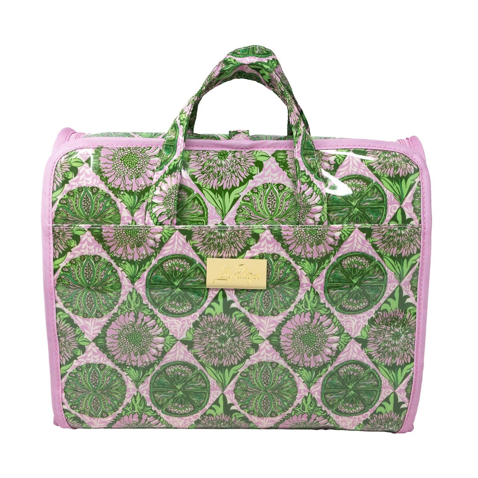 Lilly Pulitzer Lilly Pulitzer- Hanging Toiletry Bag-Tropical Tiles