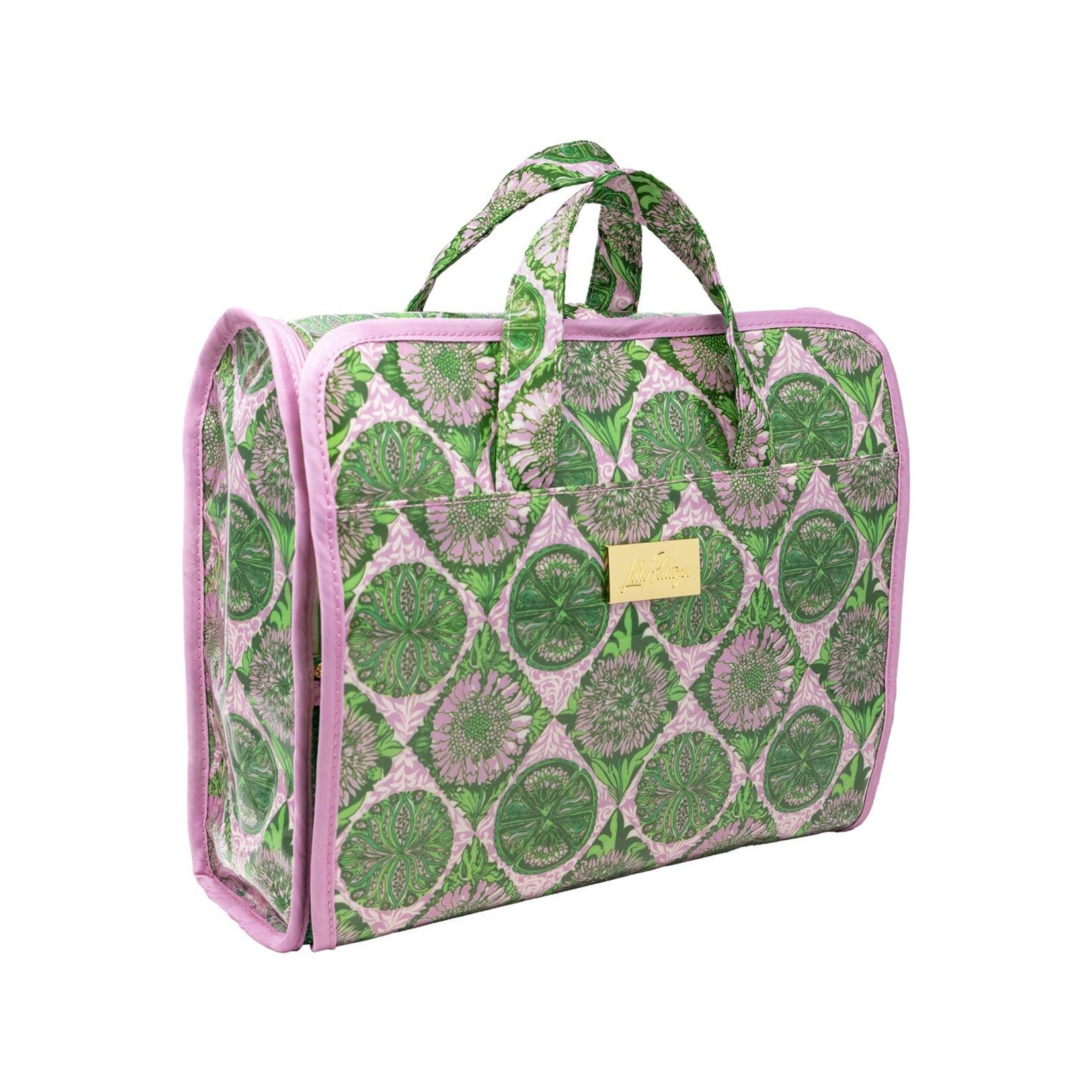 Lilly Pulitzer Lilly Pulitzer- Hanging Toiletry Bag-Tropical Tiles