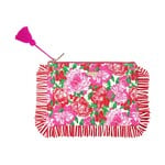 Lilly Pulitzer Ruffle Pouch-Maggie's Bouquet