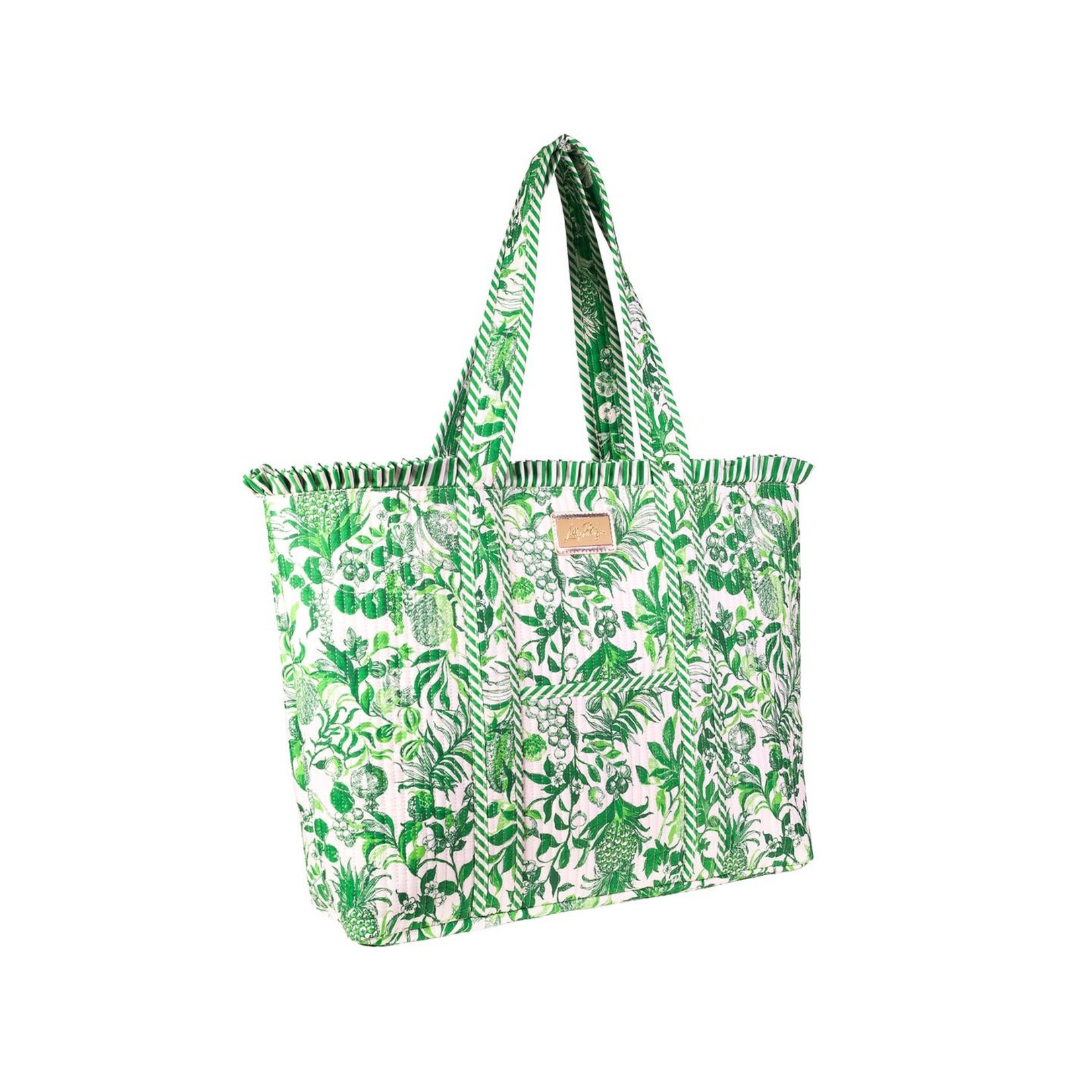 Lilly Pulitzer Lilly Pulitzer- Ruffle Tote-Covent Garden