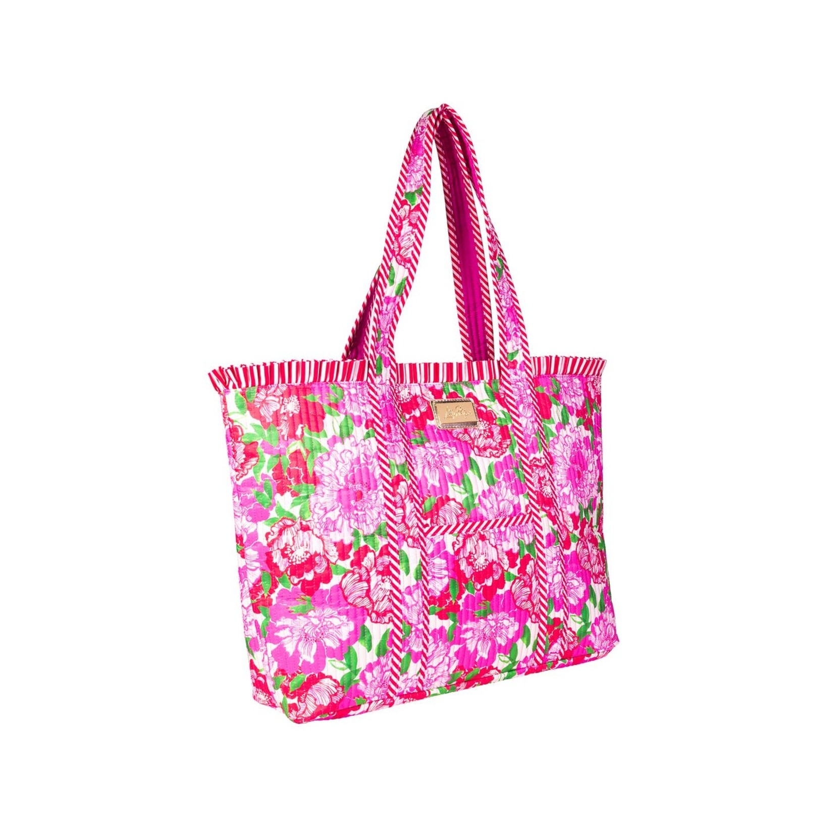 Lilly Pulitzer Lilly Pulitzer- Ruffle Tote-Maggie's Bouquet