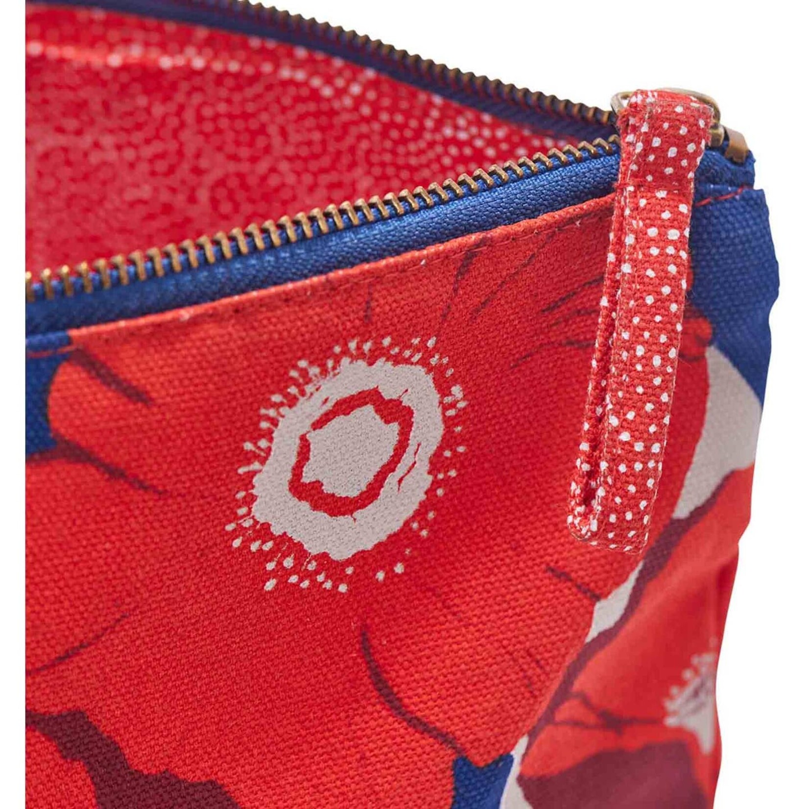 Rock Flower Paper Rock Flower Paper- Poppies Pouch-Large