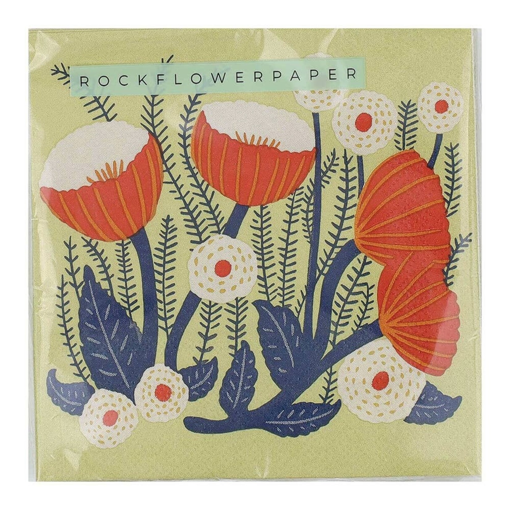Rock Flower Paper Rock Flower Paper- Buttercup Paper Napkins