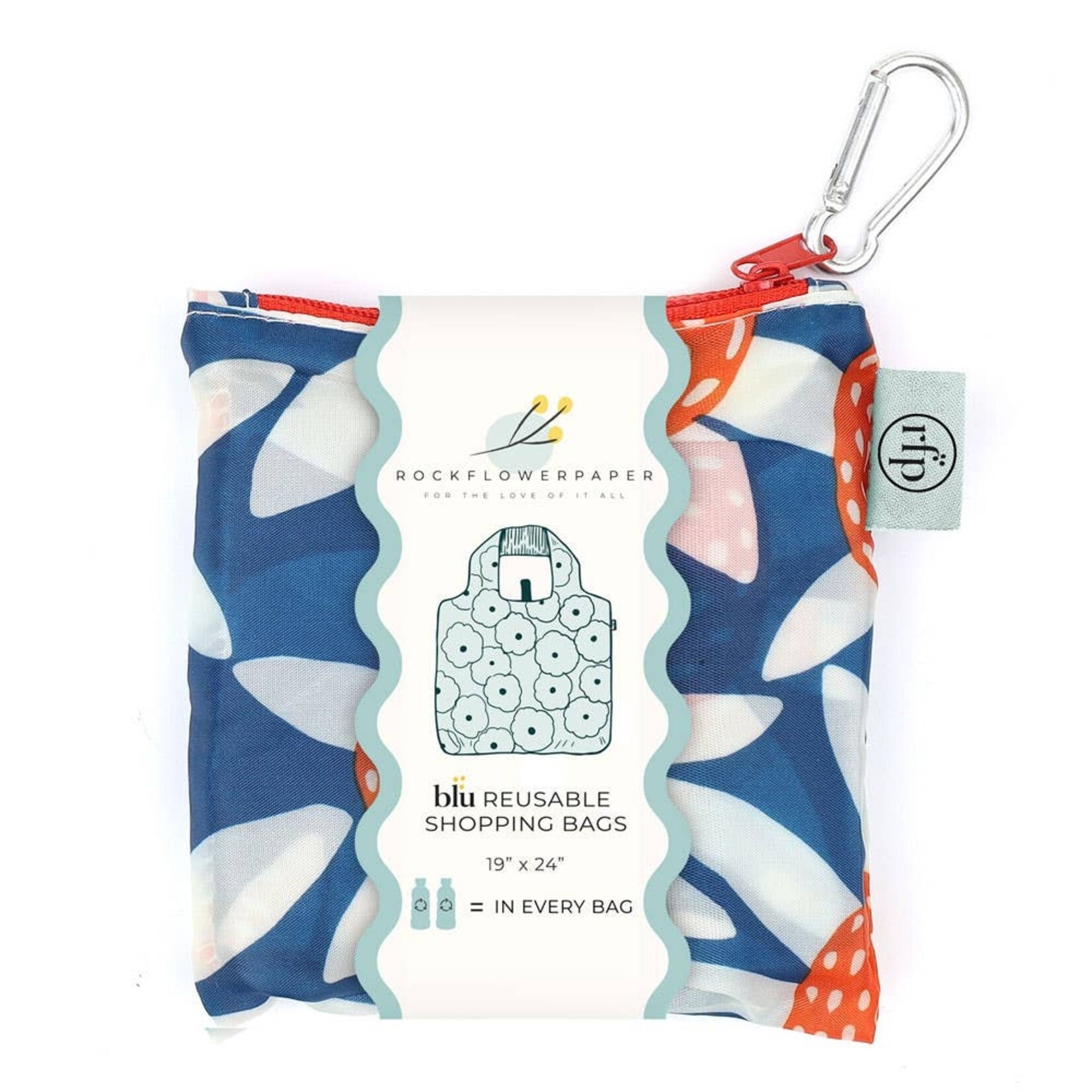 Rock Flower Paper Rock Flower Paper-Sunflowers Blu Bag