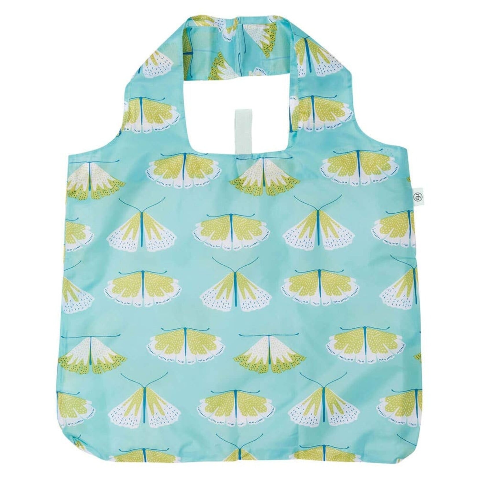 Rock Flower Paper Rock Flower Paper-Moths Blu Shopping Bag