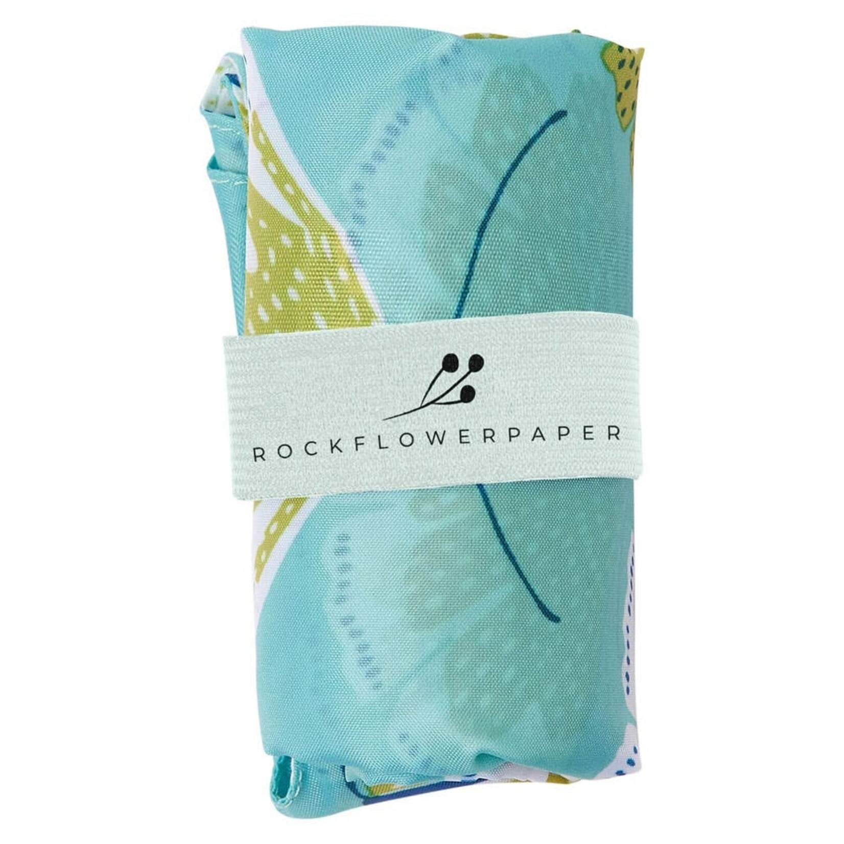 Rock Flower Paper Rock Flower Paper-Moths Blu Shopping Bag