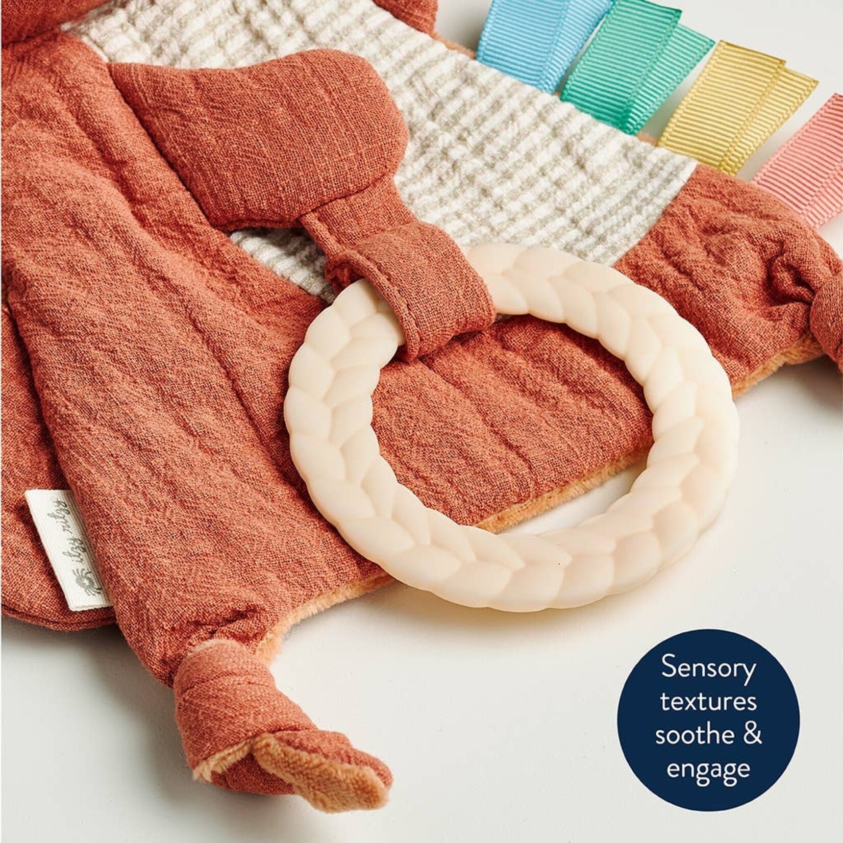 Itzy Ritzy Itzy Ritzy-Fox Crinkle Teether