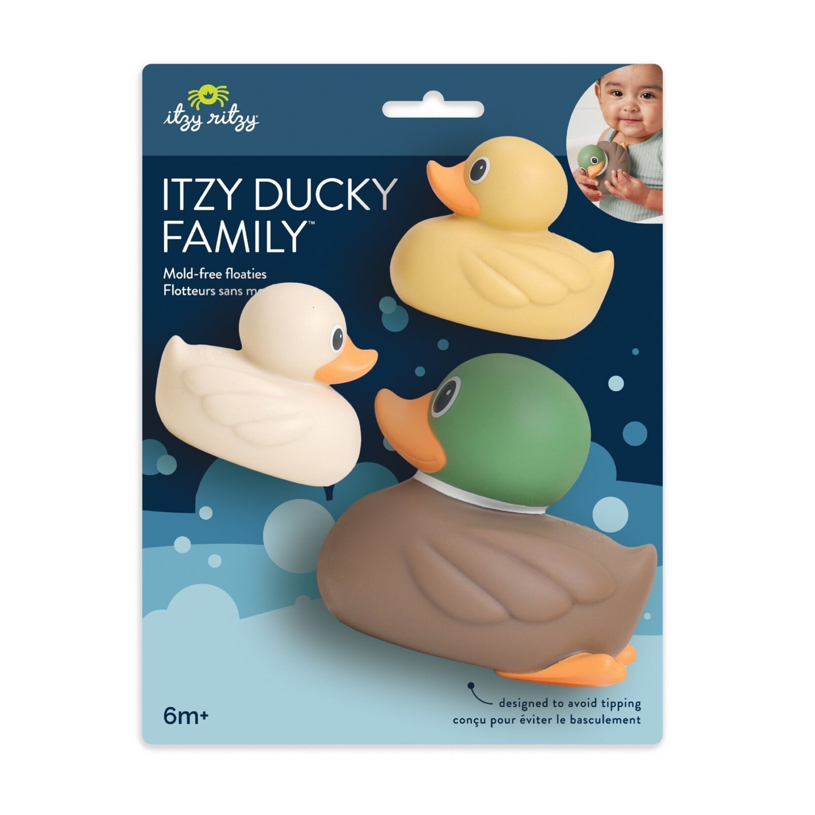 Itzy Ritzy Itzy Ritzy-Itzy Ducky Family™ - Bath + Water Table Toys