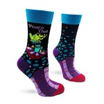 Fabdaz Peace Out Frog-Socks