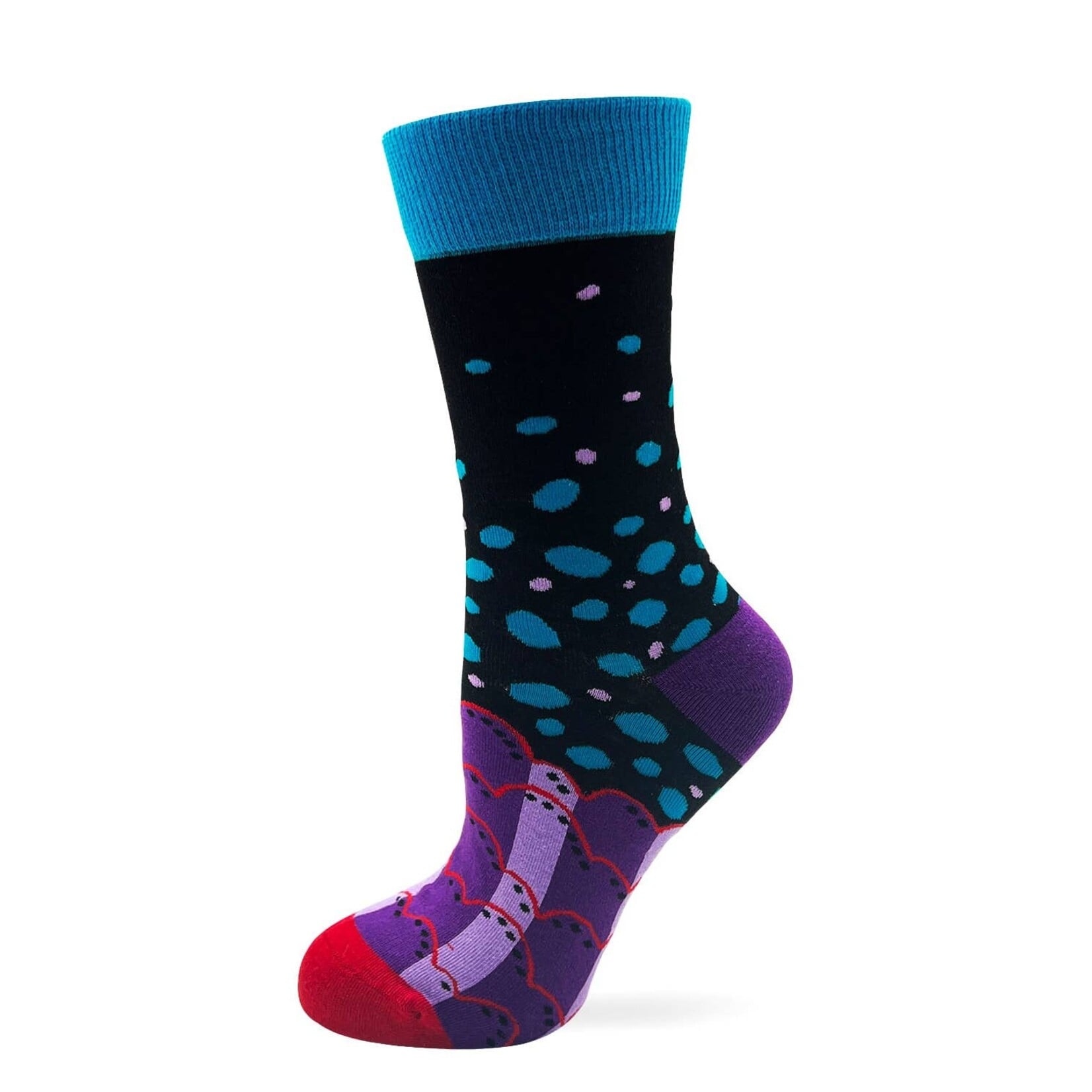 Fabdaz Fabdaz-Peace Out Frog-Socks