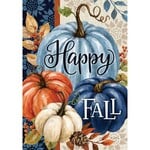 Custom Decor Pumpkin Blues Flag