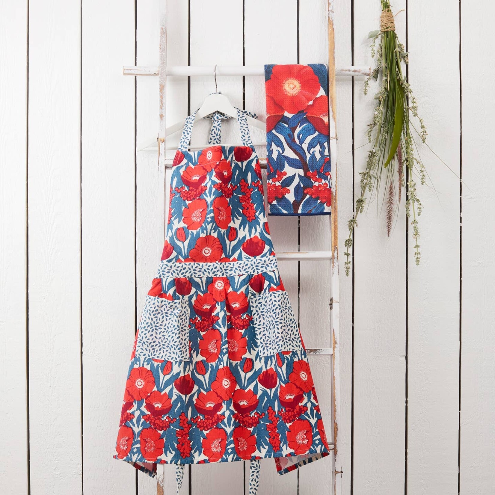 Rock Flower Paper Rock Flower Paper-Icelandic Poppies Apron