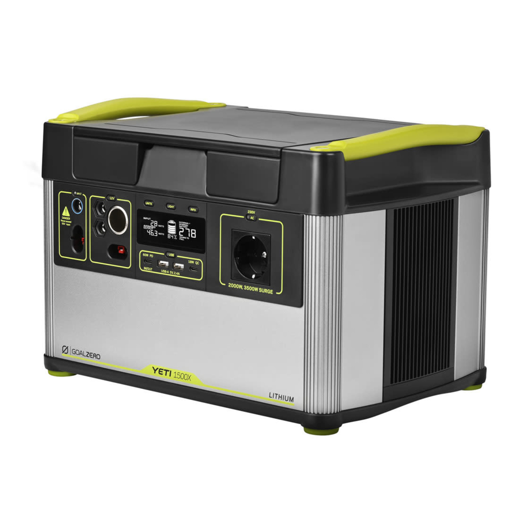 Goal Zero Yeti 1500X 5G 120V Power Station