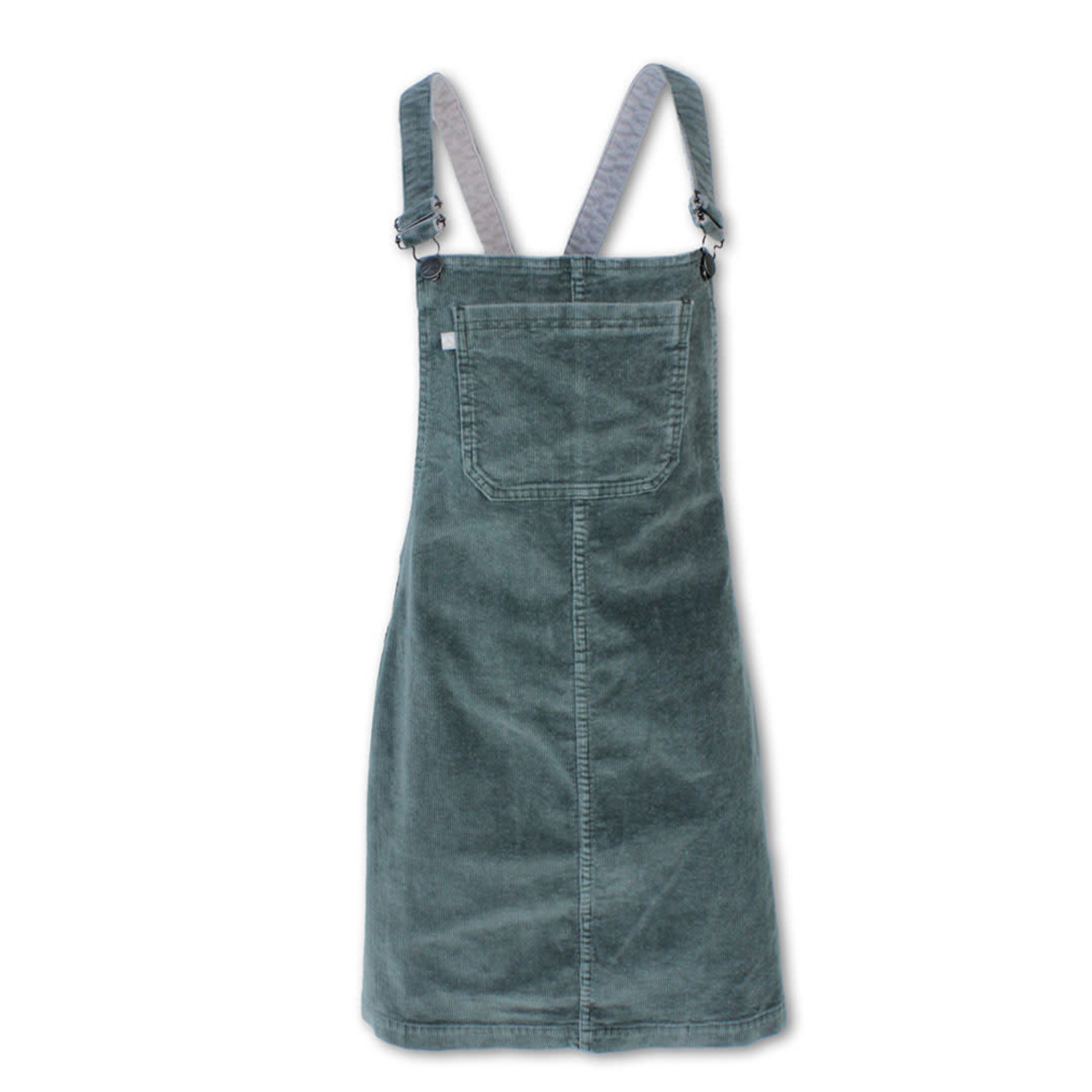 STRETCH CORDUROY OVERALL DRESS