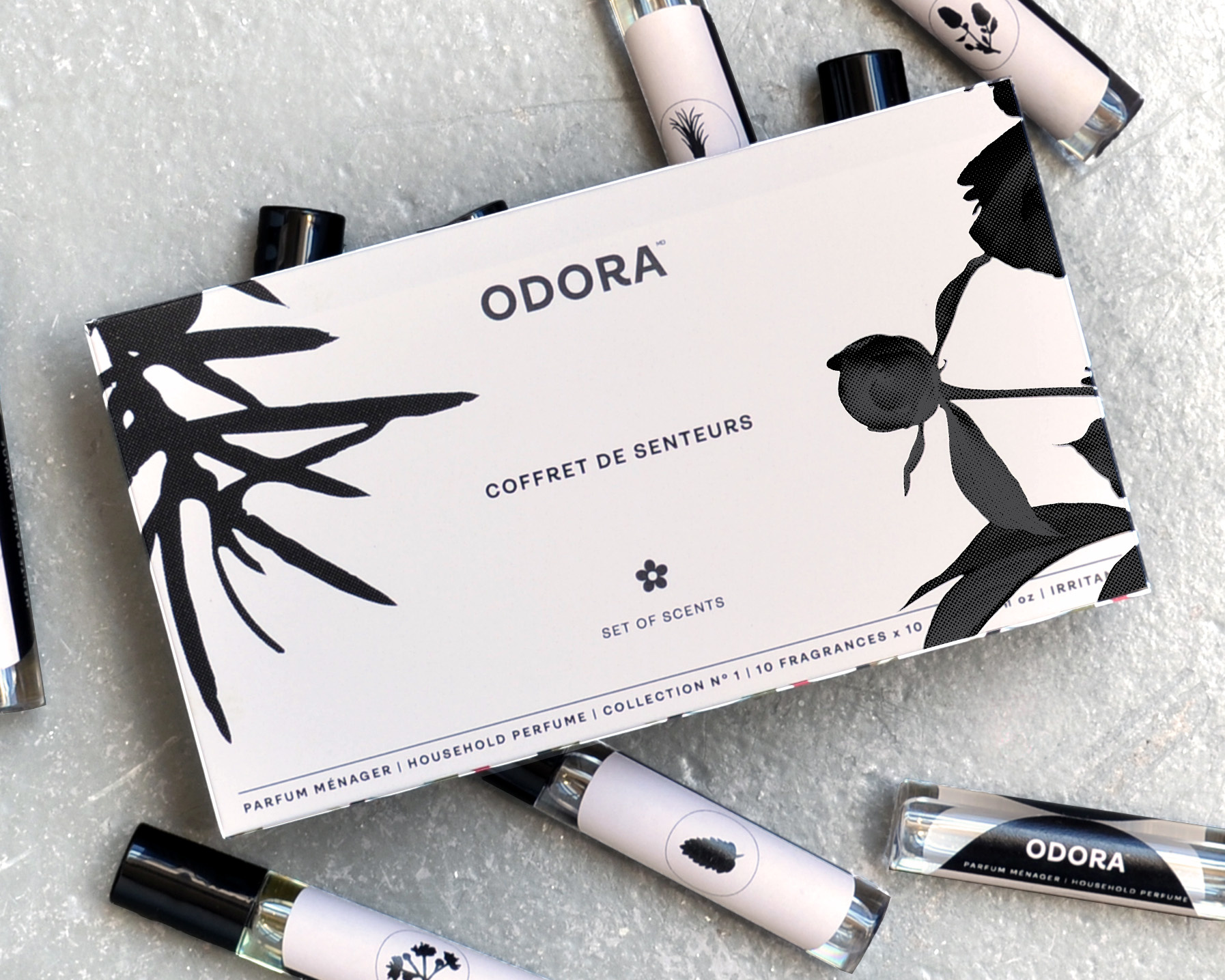 Set of scents - 10 bottles