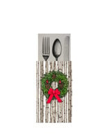 Alphie and Ollie branches and wreath utensil holder set of 4