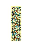 Alphie and Ollie butterflies table runner 20 x 70 inches