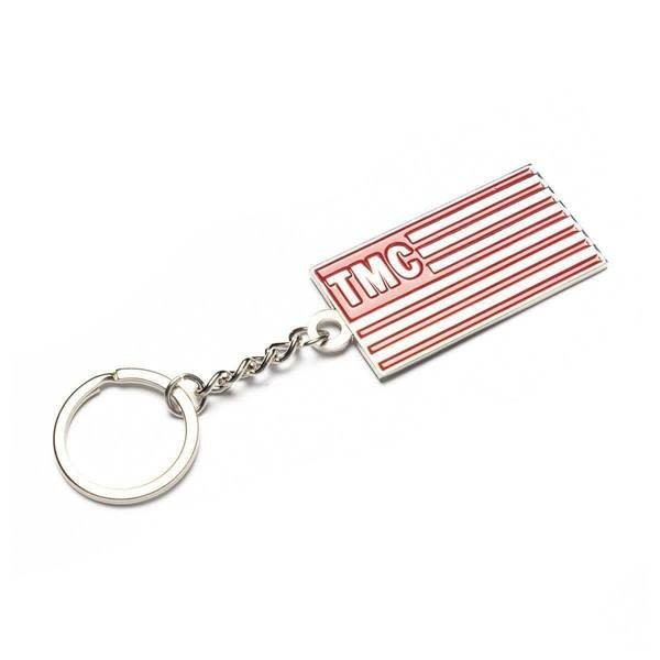 The Marathon Clothing TMC Flag Keychain - Polished Finish