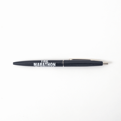 TMC Stacked Logo Pen - Black