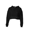 Wavy Seal Crop Hoodie