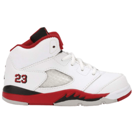 Jordan Air Jordan 5 Retro TD 'White Fire Red' Size 4.5C