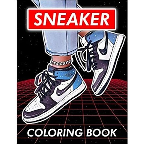 Sneaker Coloring Book