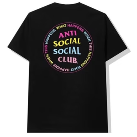 Anti Social Social Club What Happened Tee Black s