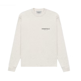 Essentials FOG Essentials Core Collection L/S Light Heather Oatmeal (FW21)