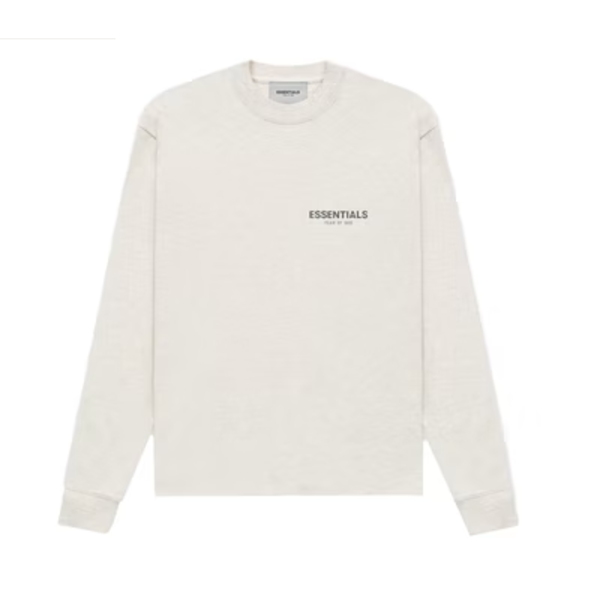 Essentials FOG Essentials Core Collection L/S Light Heather Oatmeal (FW21)