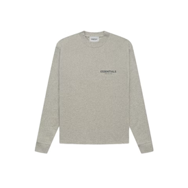 Essentials Fear of God Essentials Core Collection L/S T-shirt Dark Heather Oatmeal
