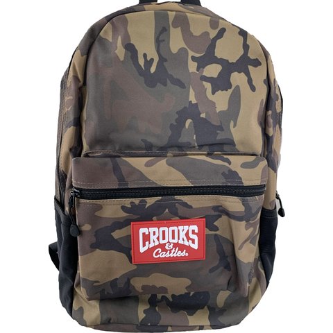 Crooks & Castles Camo Backpack