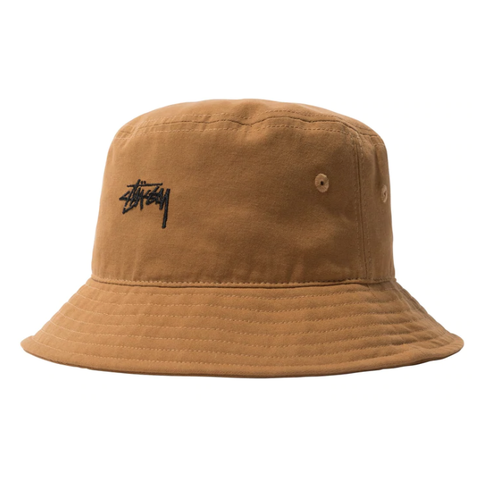 Stussy Stock Canvas Bucket Hat Bronze | Status YYC