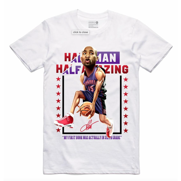 Retro Kings RETRO KINGS VINCE HALF MAN HALF AMAZING TEE