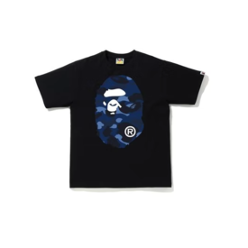 BAPE BAPE Color Camo Big Ape Head Black T-Shirt (SS20)